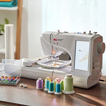 Load image into Gallery viewer, BAi Embroidery Machines Computerized for Beginners, Combo Include Threads&Wash Away Stabilizer&Bobbins, 4" x 9.2" Embroidery Area and Large 7" LCD ColorTouch Screen Automatic Monogram Embroidery Machine for Clothing, 96 Built-in Embroidery Designs