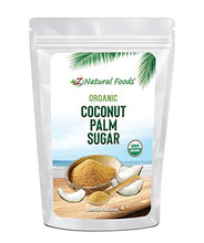 Load image into Gallery viewer, Organic Coconut Palm Sugar - Great For Desserts, Baking, Coffee, Tea, Oatmeal, & More - Unrefined, Vegan, Gluten Free, Non GMO, & Kosher - 1 lb
