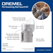 Load image into Gallery viewer, Dremel Pet Grooming Nail Guard Attachment, Ideal for Dog & Cat Nail Trimming, AT02-PGK