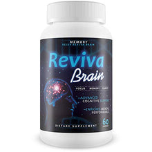 Load image into Gallery viewer, Reviva Brain Memory Rejuv - Advanced Cognitive Support - Enriches Mental Performance - Focus - Memory - Clarity - Nootropic Brain Pills - Mental Energy and Precision