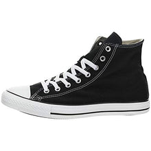 Load image into Gallery viewer, Converse Chuck Taylor All Star High Top Sneaker, Black (White Sole), Size 7