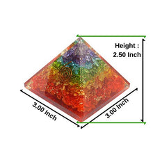 Load image into Gallery viewer, Energy Generator Orgone Pyramid for Emf Protection & Healing- meditation orgonite pyramids/crystal chakra