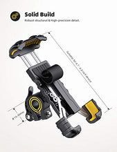 Load image into Gallery viewer, Lamicall Bike Phone Holder, Motorcycle Phone Mount - Adjustable Scooter Phone Holder for iPhone 12 Mini, 12 Pro Max, 11 Pro Max Xs XR 8 X 8P 7 7P 6S, Samsung S10 S9 S8, Huawei, All 4.7-6.8 Devices
