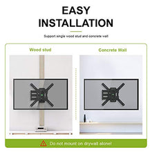 Load image into Gallery viewer, USX MOUNT Full Motion Swivel Articulating Tilt TV Wall Mount Bracket for 26-55" LED, OLED and 4K TVs, TV Mount Fit for 32, 40, 50 TV with VESA Up to 400x400mm-Weight Capacity Up to 60lbs