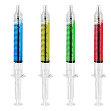 Load image into Gallery viewer, SunAngel 4 Syringe Pens + 6 Syringe Highlighters Fluorescent Needle Watercolor Pen (10 PCS)