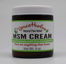 Load image into Gallery viewer, MSM Cream, Original Formula, 4-oz Jar