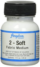 Load image into Gallery viewer, Angelus 2-Soft-1 oz Fabric Medium, Clear