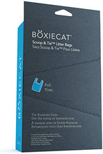 Load image into Gallery viewer, Boxiecat Scoop & Tie Litter Bags – Cat Litter Clump & Poop Bags – Leakproof - Large to Fit Any Scoop – Handles to Conveniently Tie Seal in Odors - Unscented