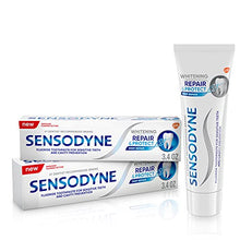 Load image into Gallery viewer, Sensodyne Repair & Protect Teeth Whitening Sensitive Toothpaste, Cavity Prevention and Treatment, 3.4 Oz, Pack of 2