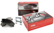Load image into Gallery viewer, TRW Automotive TPC1252 Disc Brake Pad Set for Smart Fortwo: 2008-2016 and other applications Front, black