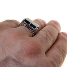 Load image into Gallery viewer, Asoodehdelan Sterling Silver Persian Farvahar Faravahar Farovahar Ring (11)