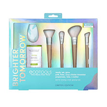 Load image into Gallery viewer, EcoTools Limited Edition Ready, Glow Makeup Accessory & Care Holiday Set, Blue, 6 Piece Valentine's Day Gift Set