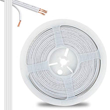 Load image into Gallery viewer, RGBZONE 10M/33FT 22AWG 4pin LED Light Strip Cable Cord, LED Electric Wire 22 Gauge, Conductor Extension Cable Line Cord for RGB LED Strip 5050 3528, PVC Plastic Flexible(White)