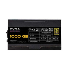 Load image into Gallery viewer, EVGA SuperNOVA 1000 G5, 80 Plus Gold 1000W, Fully Modular, ECO Mode with Fdb Fan, 10 Year Warranty, Compact 150mm Size, Power Supply 220-G5-1000-X1