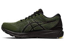 Load image into Gallery viewer, ASICS Men's Gel-Cumulus 22 G-TX Running Shoes, 9.5, SMOG Green/Black