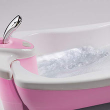 Load image into Gallery viewer, Summer Lil Luxuries Whirlpool Bubbling Spa & Shower (Pink) – Luxurious Baby Bathtub with Circulating Water Jets – Includes Deluxe Newborn Sling and Clean Rinse Spa/Shower Unit