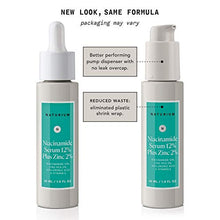 Load image into Gallery viewer, Niacinamide Serum 12% Plus Zinc 2% - 1oz, Vitamin B3, Minimize Pores, Balance Oil Production, Wrinkles, Fine Lines, Facial Serum with Niacinamide, Hyaluronic Acid & Vitamin E