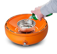 Load image into Gallery viewer, Grillerette Pro - The Smartest Portable BBQ Grill - Take Anywhere BBQ Grill - Battery Powered Fan - Anthracite Black Color