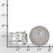 Load image into Gallery viewer, Turquoise Ring Sterling Silver 925 Genuine Gemstones Size 6 to 11 (Spiny Turquoise) (8)