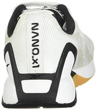 Load image into Gallery viewer, Reebok Men's Nano X1 Cross Trainer, White/Black/Rubber Gum, 10.5