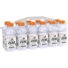 Load image into Gallery viewer, Gatorade G Zero Thirst Quencher, Glacier Cherry, 12 Ounce Bottles, 12 Count