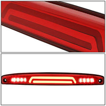 Load image into Gallery viewer, DNA Motoring TGL-DRAM03-3D-LED-RD 3D LED Rear Center Tailgate Light Brake Lamp