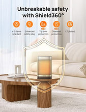 Load image into Gallery viewer, Dreo Space Heaters for Indoor Use, Atom One Portable Heater with 70°Oscillation, 1500W PTC Electric Heater with Thermostat, Fast Safety Heat, Remote, 1-12h Timer, Upgraded Small Heater for Office Home