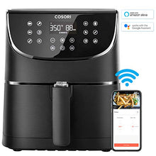Load image into Gallery viewer, COSORI Smart WiFi Air Fryer 5.8QT(100 Recipes), Digital Touchscreen with 11 Cooking Presets for Air Frying, Roasting & Keep Warm ,Preheat & Shake Remind, Works with Alexa & Google Assistant,1700W
