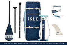 Load image into Gallery viewer, ISLE Pioneer Inflatable Stand Up Paddleboard & iSUP Bundle Accessories & Backpack — Wide Stance, Durable, Lightweight — 285 lbs Capacity (Coral Pink, 10'6" x 34" x 6")