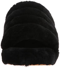 Load image into Gallery viewer, UGG Women's Fluff Yeah Slide Slipper, Black, 8