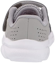 Load image into Gallery viewer, Under Armour Girls' Infant Assert 9 Alternate Closure, Gray Wolf (100)/Pacific Purple, 9K M US