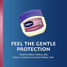 Load image into Gallery viewer, Vaseline, 100% Pure Petroleum Jelly Baby, Dermatologist Recommended, Hypoallergenic, Skin Protectant, Treat & Prevent Diaper Rash and Chafed Skin, Seals out Wetness, 2 pack -13 oz ea
