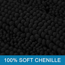 Load image into Gallery viewer, Bathroom Rugs Bath Mats Sets Super Absorbent Chenille Striped Bath Mats Non Skid Machine Wash Dry Rugs for Bathroom Floor Set of 2(Taupe Brown, 24 x 36 Plus 20 x 32 - Inches)