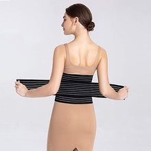 Load image into Gallery viewer, SUISONG Postpartum Belt, Postpartum Postnatal Recovery Maternity Support Belt for Women, Pregnancy Belly Band Waist Trimmer Belt Slimming Body Shaper Belt (M, Black)