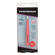Load image into Gallery viewer, Tweezerman Fashion Color Slant Tweezer, Geranium, 1 Count