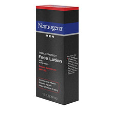 Load image into Gallery viewer, Neutrogena Triple Protect Face Lotion for Men, SPF 20, 1.7 Ounce