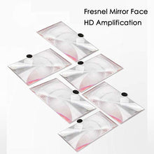 Load image into Gallery viewer, 12" Screen Magnifier for Cell Phone, HD Mobile Phone Magnifier 3D Projector Screen for Movie Video Gaming, Foldable Phone Stand Accessories with Screen Amplifier, Fits All Smartphones (Red)