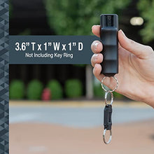 Load image into Gallery viewer, SABRE Pepper Spray Keychain with Quick Release for Easy Access – Max Police Strength OC Spray, Finger Grip for Accurate Aim, 10-Foot (3M) Range, 25 Bursts (5X Other Brands)