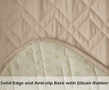 Load image into Gallery viewer, Ameritex Waterproof Nonslip Recliner Cover Stay in Place, Dog Chair Cover Furniture Protector, Ideal Recliner Slipcovers for Pets and Kids (23", Beige)