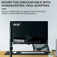 Load image into Gallery viewer, HumanCentric VESA Mount Adapter Bracket, VESA Adapter Compatible with Acer Monitor R240HY bidx, R221Q, R271, SB220Q, R241Y, RT240Y, RT270, SA220Q, SA230 bi, SA240Y, SA270 Bbix, SB230, SB240Y and More
