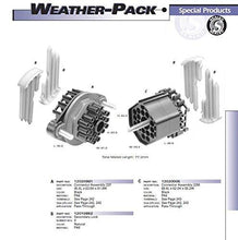 Load image into Gallery viewer, Weather Pack Pro Kit WP-1292 With Bulkhead Kit and Pro Crimp Tool: Sealed Weatherproof Automotive Electrical Connectors 20-12 Gauge 1292 Piece Kit With Bulkhead Connectors & 12014254 Crimp Tool