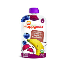Load image into Gallery viewer, Happy Baby Organics Simple Combos Stage 2 Baby Food, Variety Pack, 4 Ounce (Pack of 16) Flavors May Vary