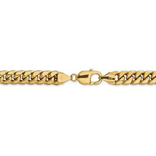 Load image into Gallery viewer, 14k Yellow Gold 9.3mm Miami Cuban Chain Necklace Lobster 26in for Men Women