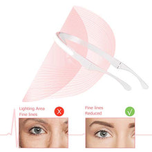 Load image into Gallery viewer, 3 Color Facial-Mask, Portable and light Face-Mask, Photon-Face Skin Care Device Use USB Rechargeable(3 Colors Rechargeable)