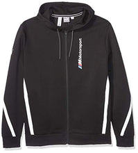 Load image into Gallery viewer, PUMA Mens BMW M Motorsport Full Zip Hoodie, Black, M