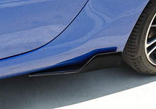 Load image into Gallery viewer, iJDMTOY Left/Right Black Carbon Fiber PP Universal Rear Side Skirt Winglets Diffusers Compatible With Car Truck SUV