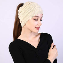 Load image into Gallery viewer, Woeoe Warm Winter Headbands Pink Knitted Turban Head Wraps Wide Crochet Stretchy Ear Warmer Soft Stretch Head Scarfts for Women and Girls