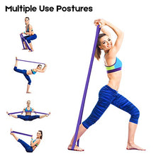 Load image into Gallery viewer, LEEKEY Resistance Band Set, Pull Up Assist Bands - Stretch Resistance Band - Mobility Band Powerlifting Bands For Resistance Training, Physical Therapy, Home Workouts (Set-4)