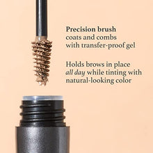 Load image into Gallery viewer, Julep Brow 101 - 2-in-1 Eyebrow Pencil and Tinted Brow Gel - Taupe - Waterproof - Thickening Silk Fibers - All Day Hold - Fill Define and Shape Brows