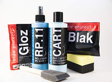 Load image into Gallery viewer, CART & RV KIT : : Golf Carts and RV Renewal - SiO2 & TiO2 Ceramic Infused, Polymer Paint Sealer w/ Advanced Abrasives - Annual Finish, 8oz CART + 8oz RP.11 + GLOZ Samples